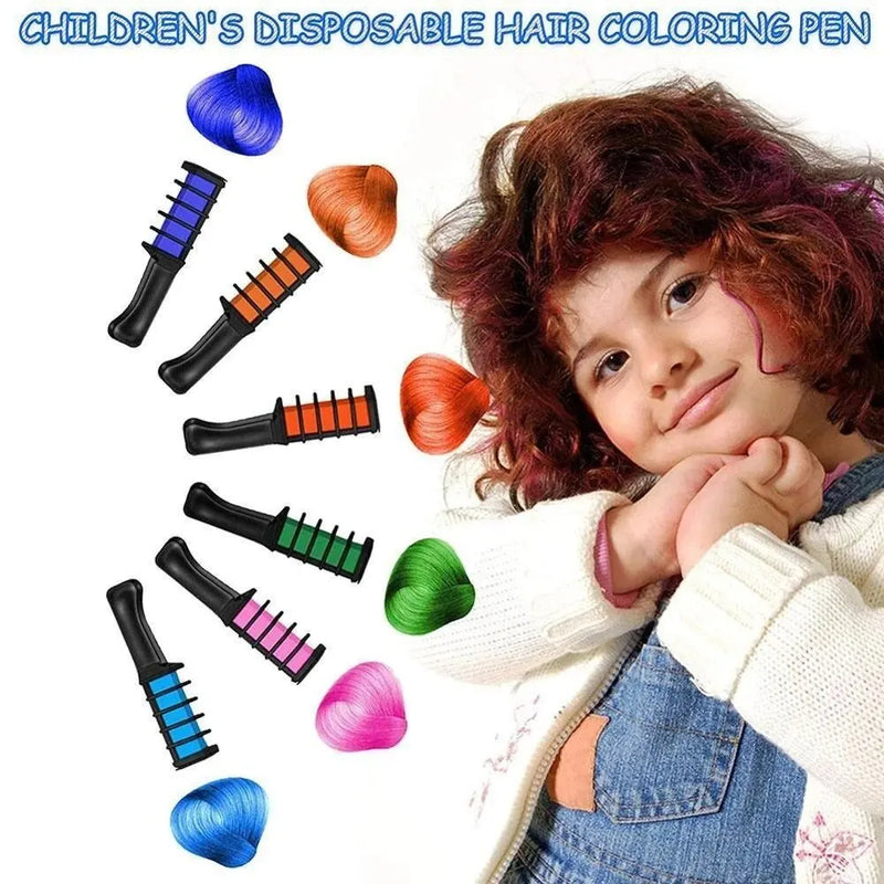 Kits de maquiagem de tingimento de cabelo infantil